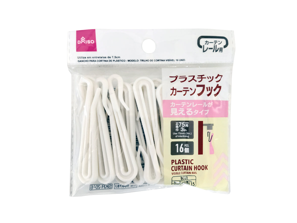 Plastic Curtain Hook Visible Curtain Rail