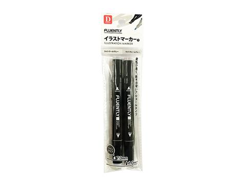llust Marker Light Cool Grey/Warm Grey