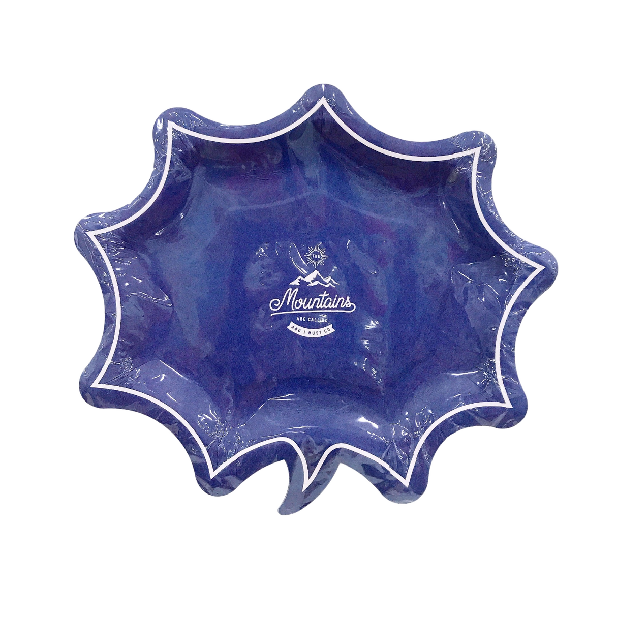 Paper Plates (Daily Navy 5P Burst Speech Bubble)
