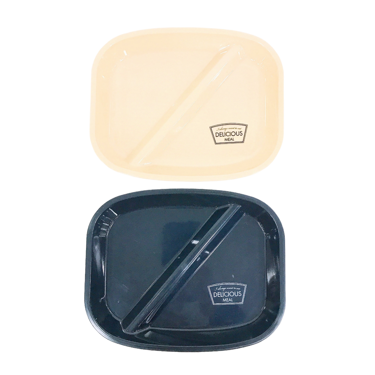 Partitioned Plate -20Cm X 16Cm - 7.9In X 6.3In-