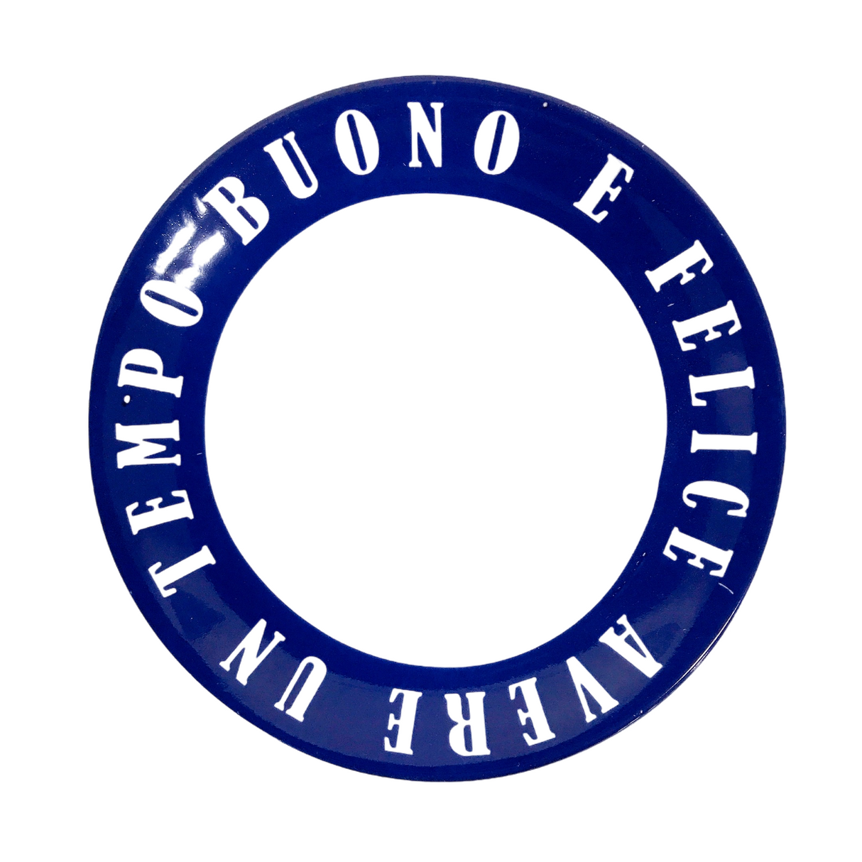 Rim Plate Navy 15cm