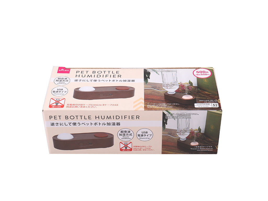 Upside Down PET Plastic Bottle Humidifier