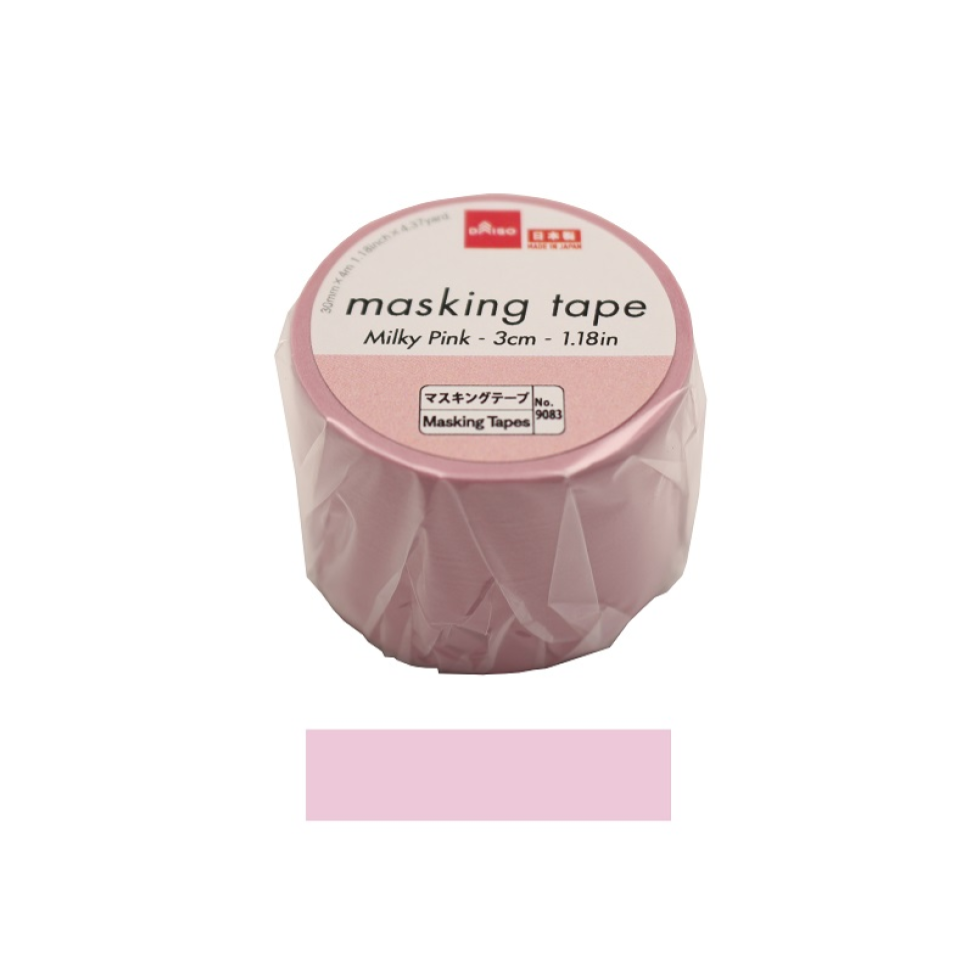 Masking Tape Milky Pink 3cm