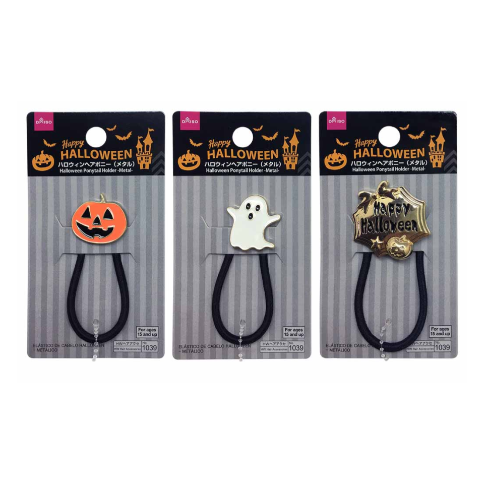 Halloween Ponytail Holder Metal