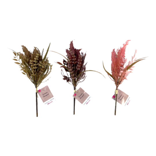 Interior Bouquet - Berry Pampas