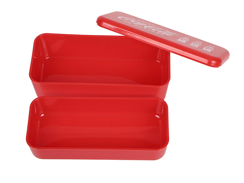 Two Tiered Lunch Box Coca Cola 650ml