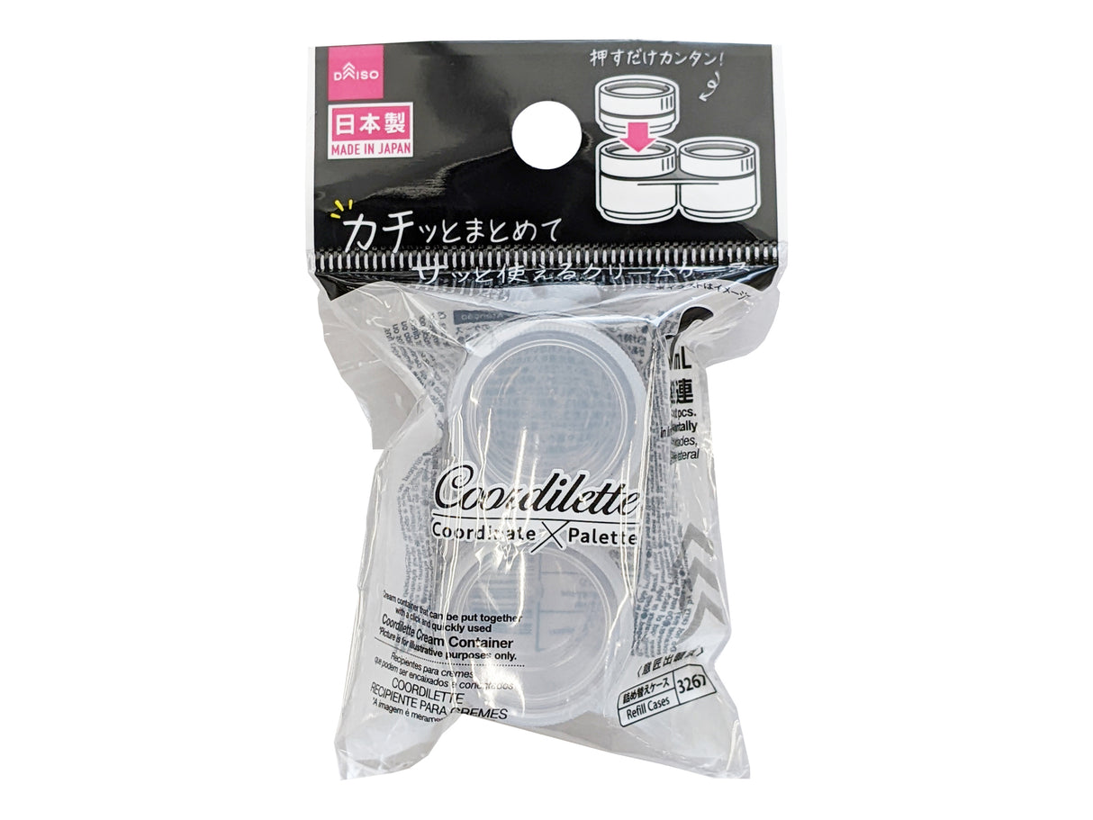 Coordilette Cream Container 8ml Clear