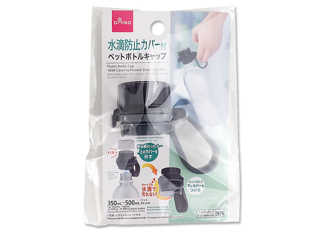 Plastic Bottle Cap with Cover to Prevent Water Droplets