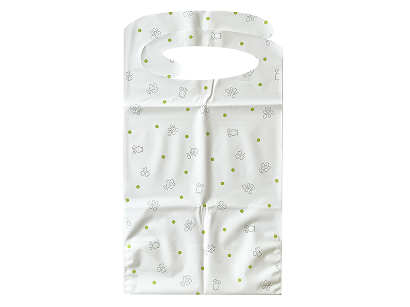 Infants Meal Apron Plant Pattern