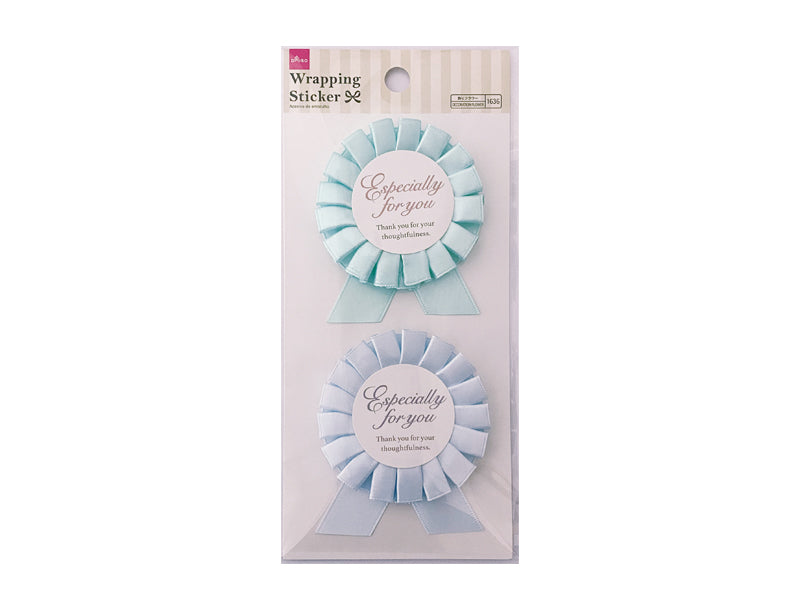 Rosette Ribbon Sticker 2