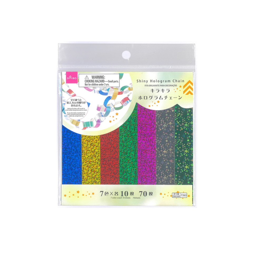 Shiny Hologram Chain 70 Sheets