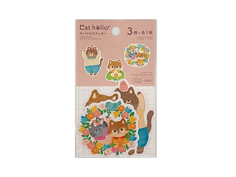 Mobile Sticker Stationery for Cats C