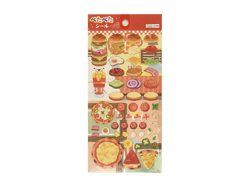 Sticker Fast Food