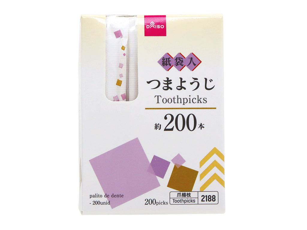 Toothpicks in Paper Bag