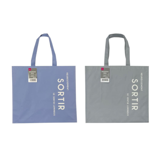 Shopping Bag - 1.31ft x 1.14ft x 7.87in - 40cm x 35cm x 20cm