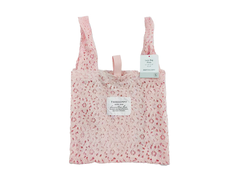 Lace Bag S Pink
