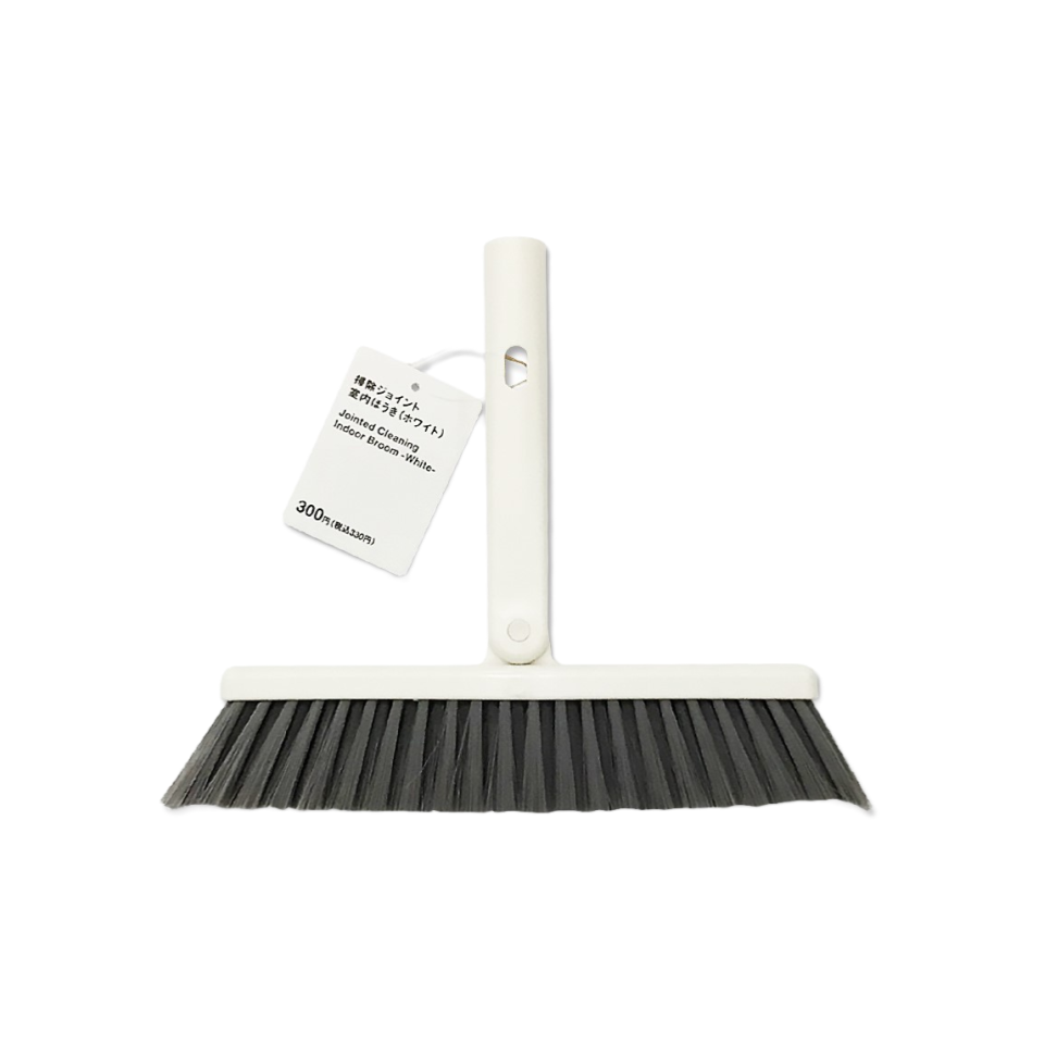 Jointed Cleaning Indoor Broom White