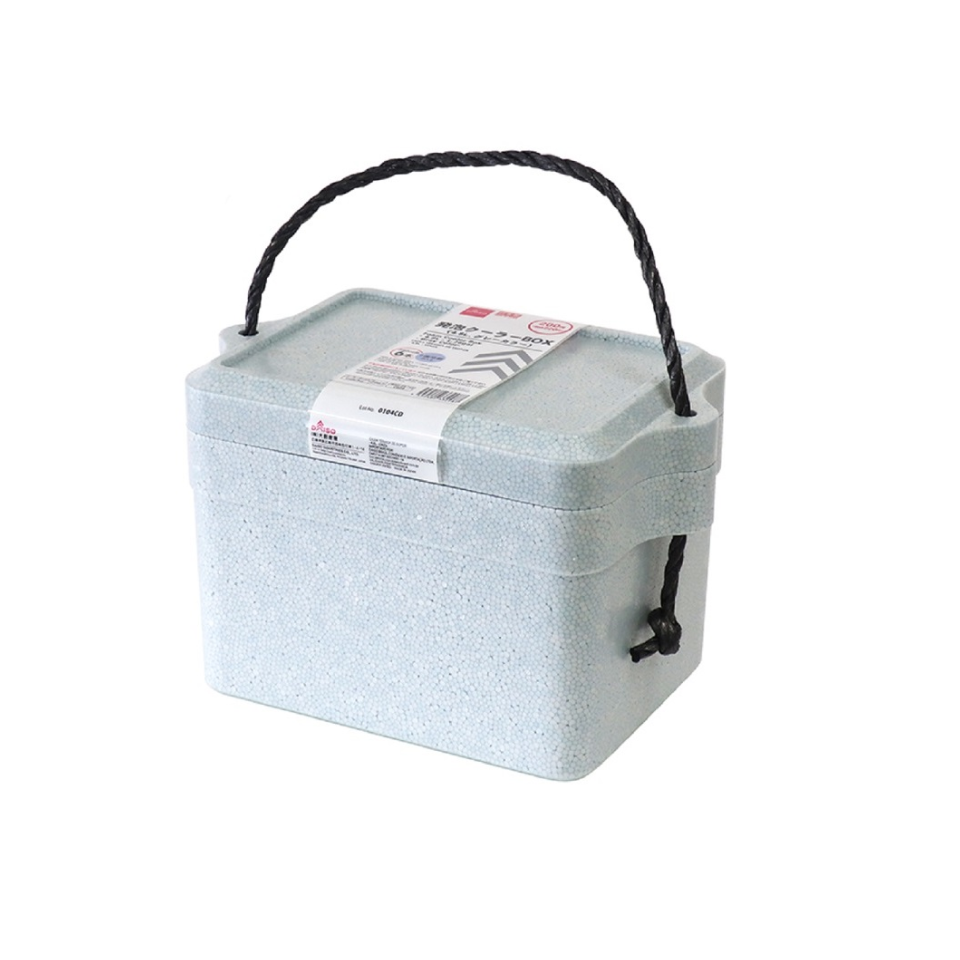 Foam Cooler Box 4.8L Gray
