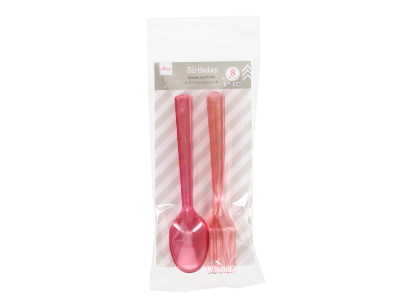 Spoons and Forks Pastel