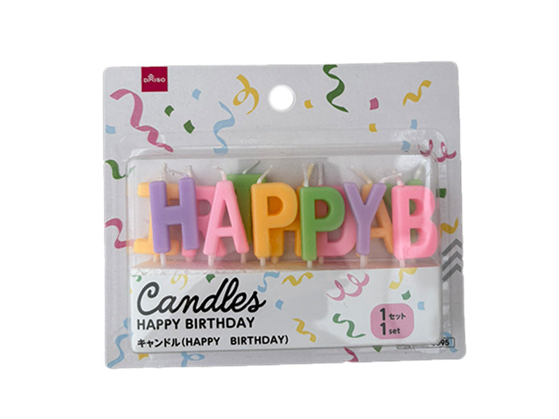 Happy Birthday Candles