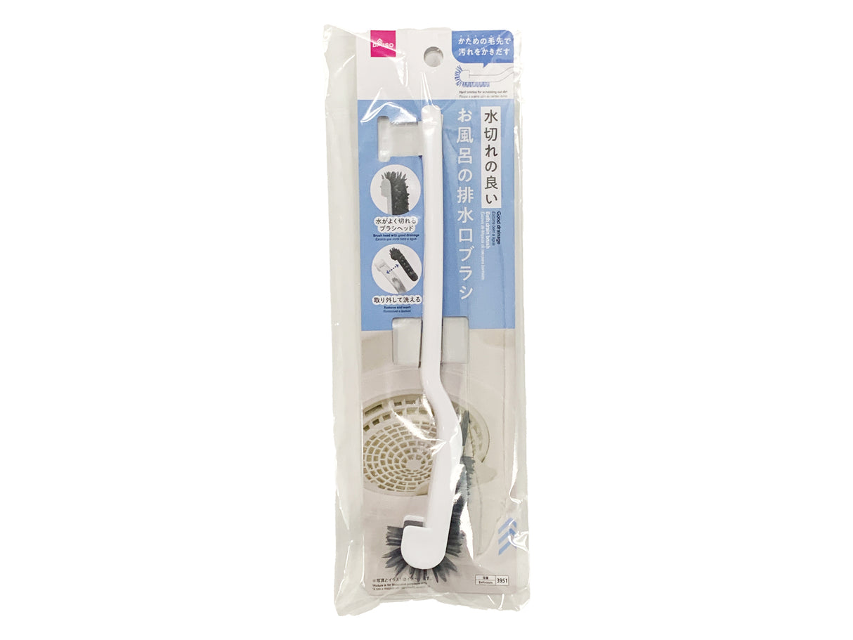 Drain Brush for a Bath with Good Drainage