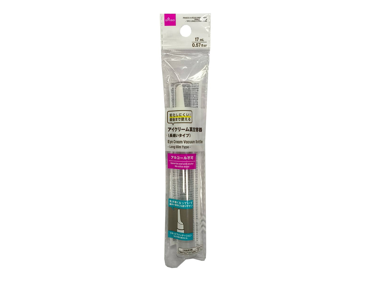 Eye Cream Vacuum Bottle Long Slim Type 17ml