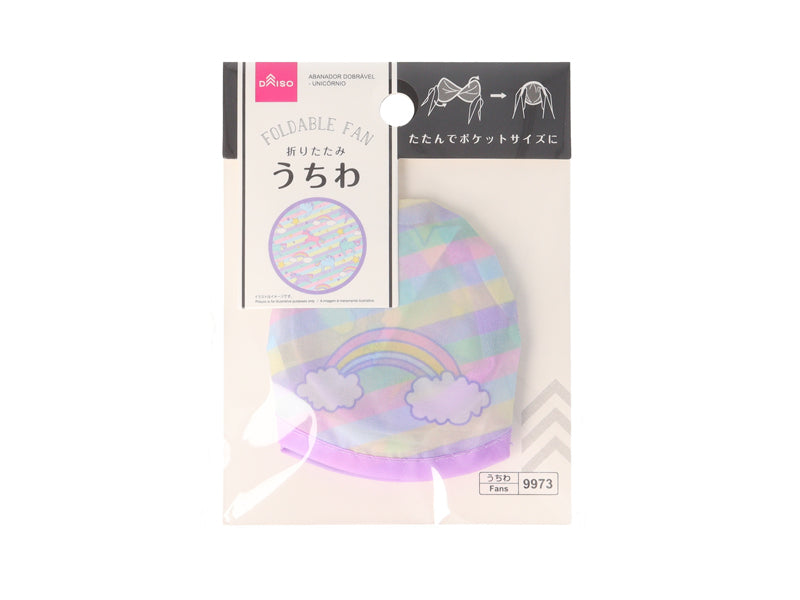 Foldable Fan Unicorn