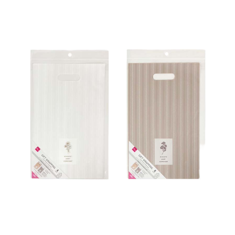 Frost Plastic Handle Bag Lace 4pcs 35cm x 22cm