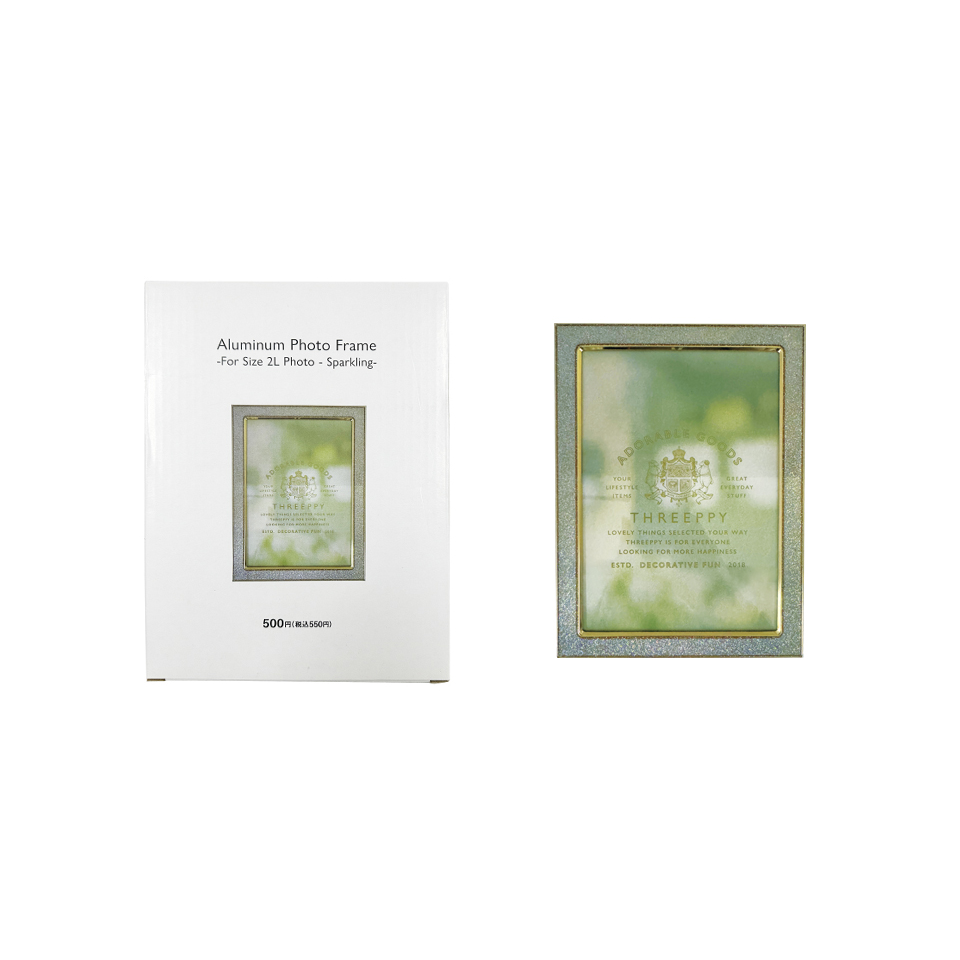Aluminum Photo Frame for Size 2L Photo Sparkling