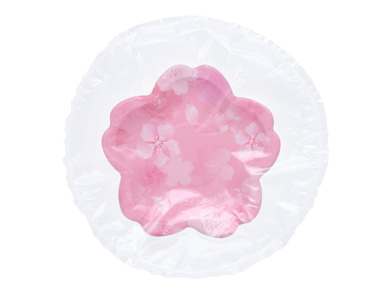 Paper Plate Cherry Blossom Shape 11.5cm x 12cm