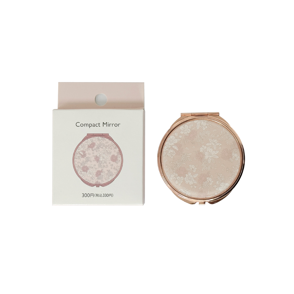 Compact Mirror Pink