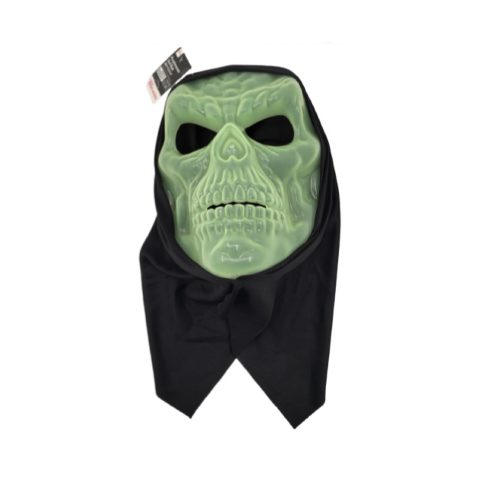 Halloween Phosphorescent Skull Mask