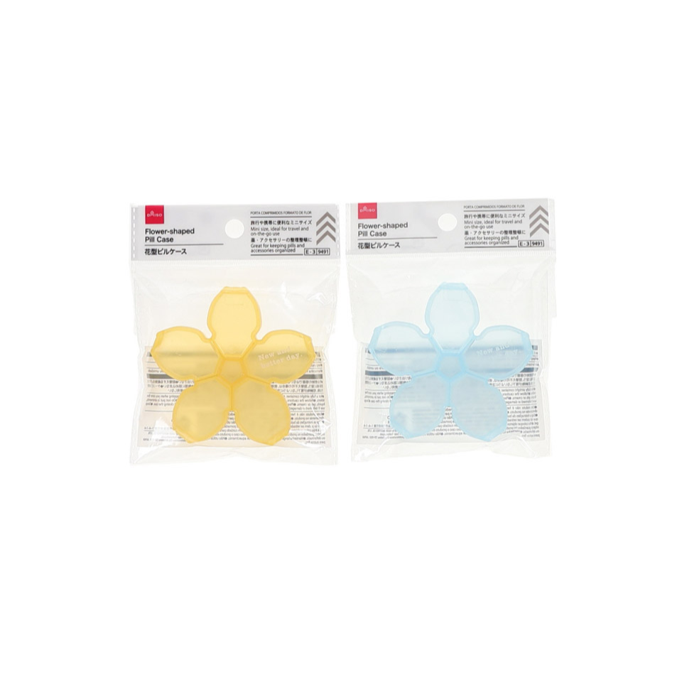 Flower Shaped Pill Case