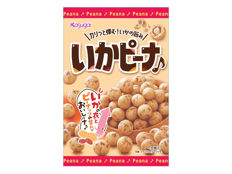 Kasugai Peanuts with Squid Flavor 89g