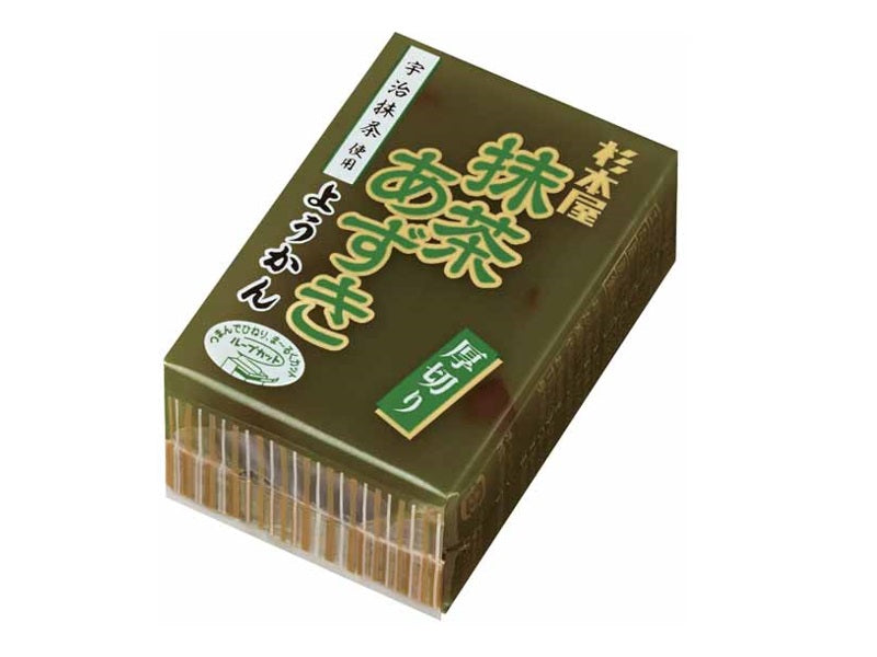 Sugimotoya Seika Thick Sliced Yokan Matcha Azuki Bean 150g