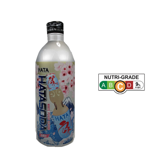 Hata Mineral Water Hata Soda White Peach Flavor 500g