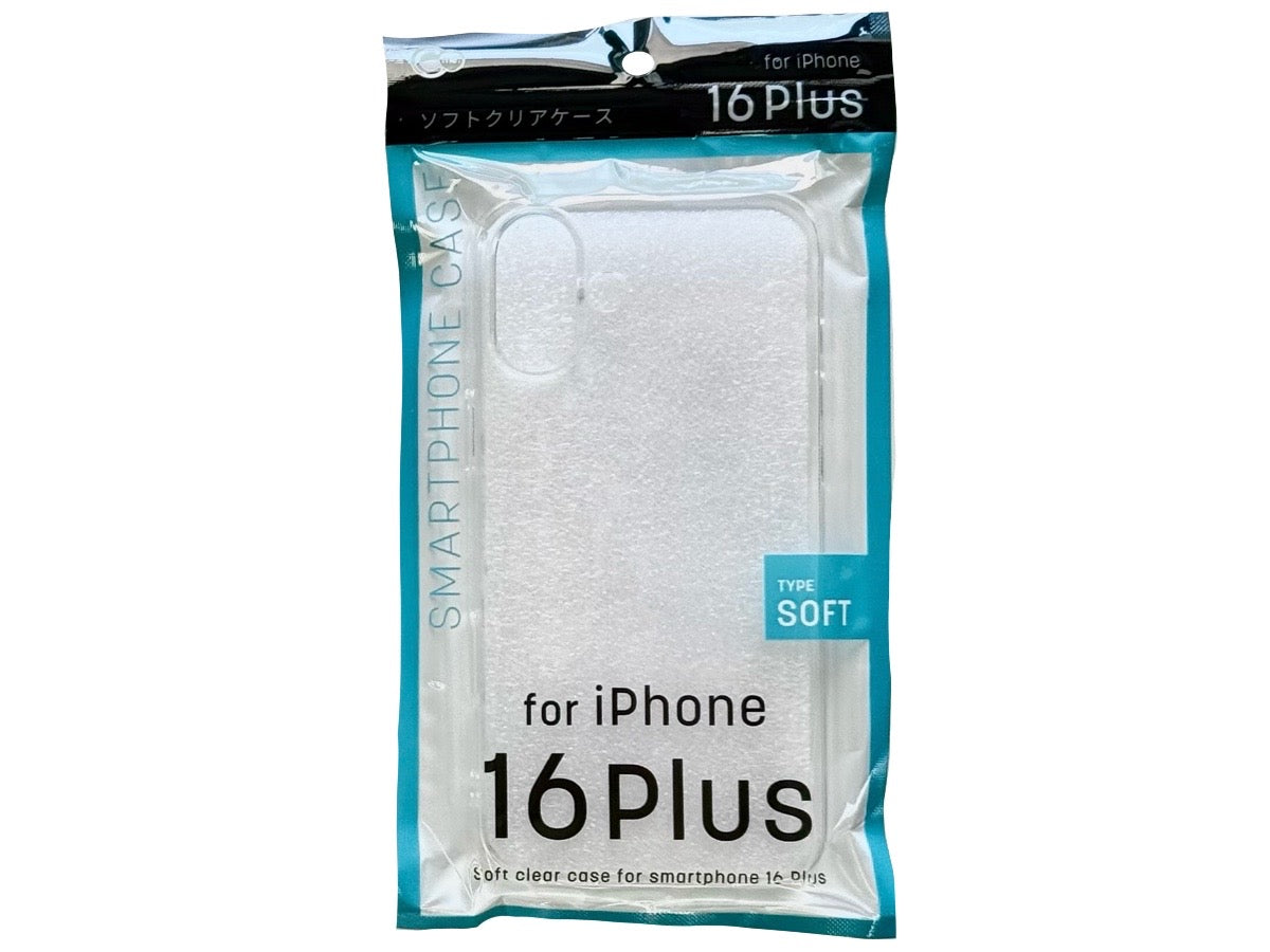 iPhone 16 Plus Case Soft Clear