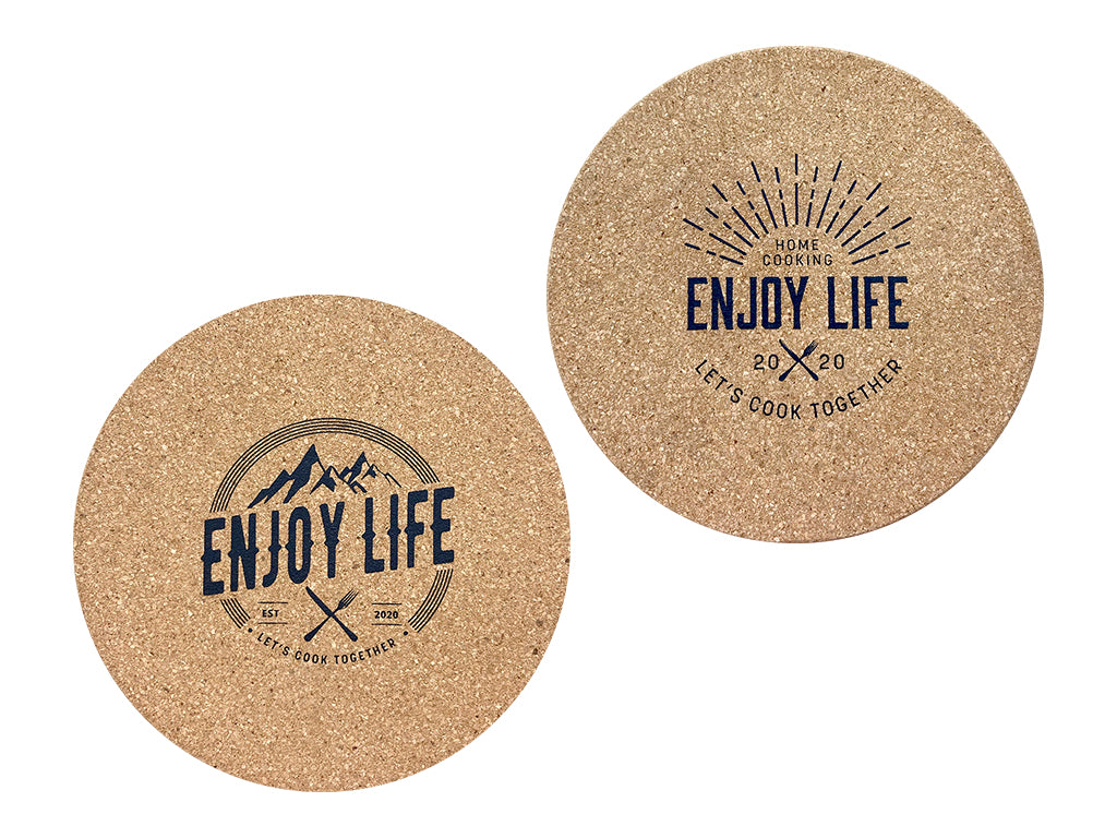 Cork Pot Stand Enjoy Life
