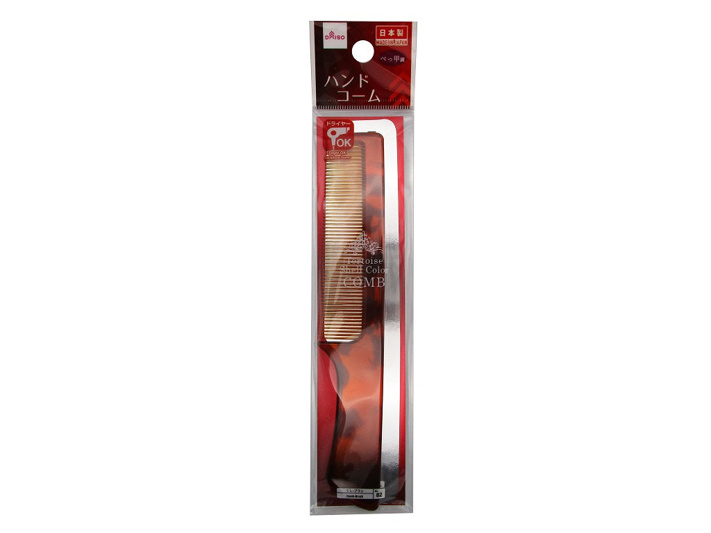 Tortoise Shell Color Handle Comb