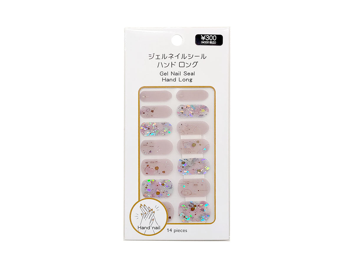 Gel Nail Seal Hand Long Aurora
