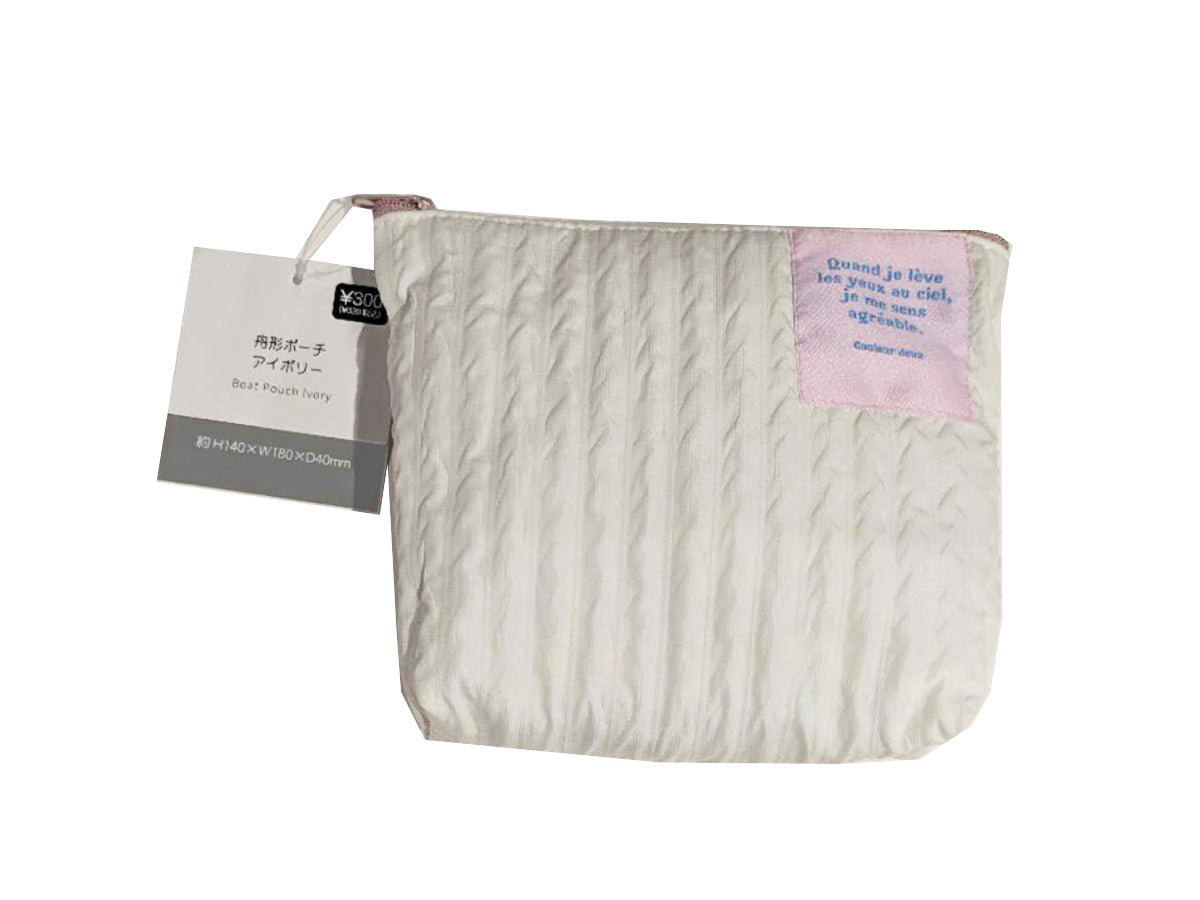 Iepo Boat Pouch Ivory