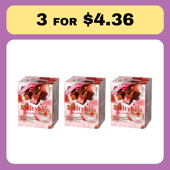 Meltykiss Fruity Strawberry 33g