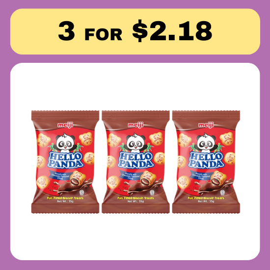 Meiji Hello Panda Chocolate