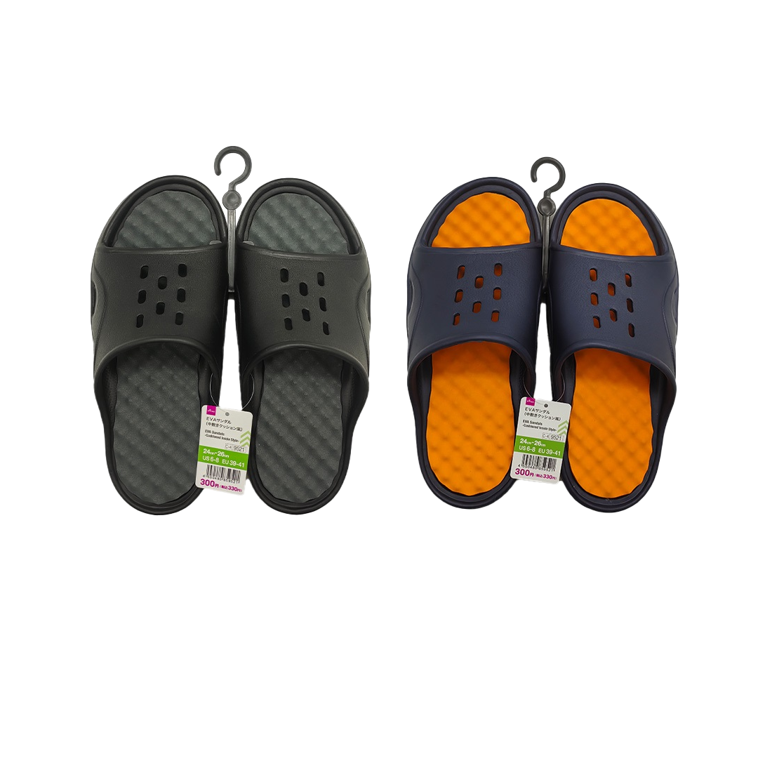 EVA Sandals Cushioned Insole Style U 24cm-26cm