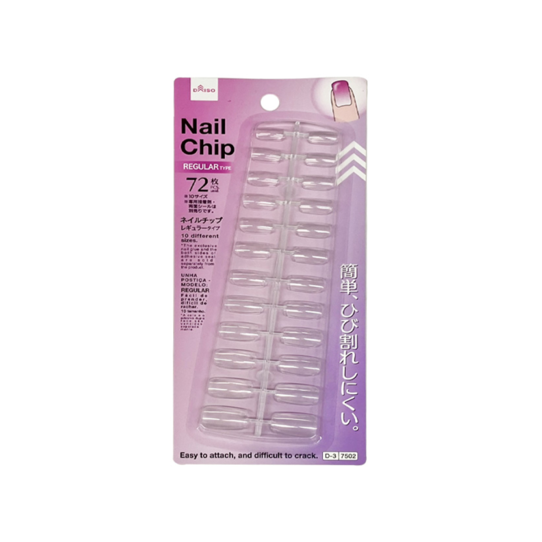 Nail Chip Regular Type 72pcs