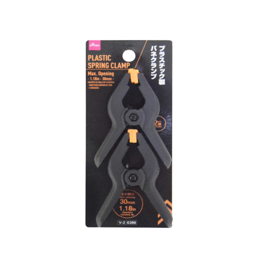 Plastic Spring Clamp Max Opening 30mm