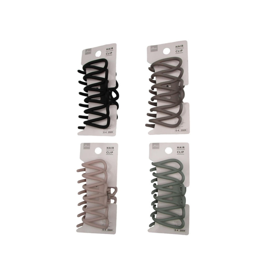 Claw Clip Dull Matte Color Lace Type