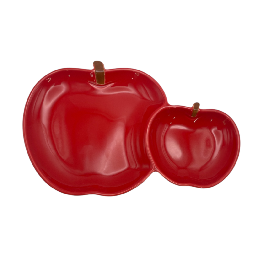 Section Plate Craft Apple 23cm