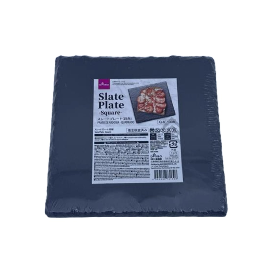 Slate Plate Square 15cm