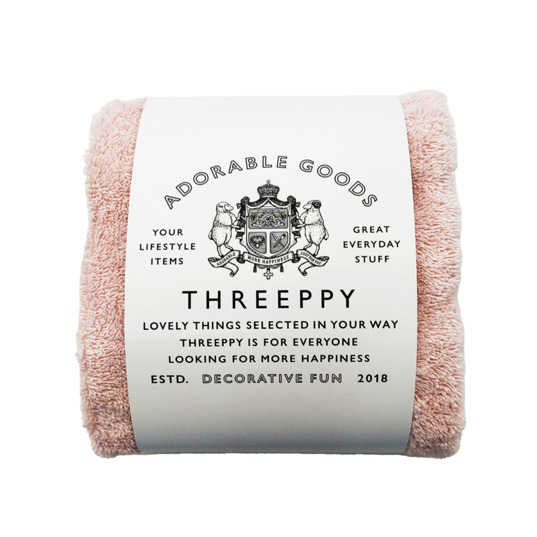 Soft Volumy Bath Towel Pink